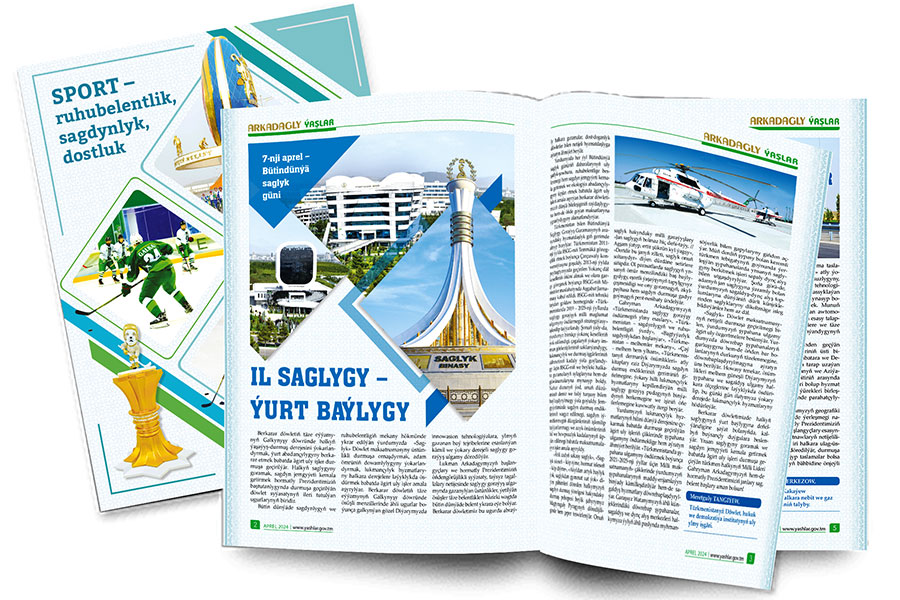 4th issue of Arkadagly Ýaşlar e-Magazine for 2024 released