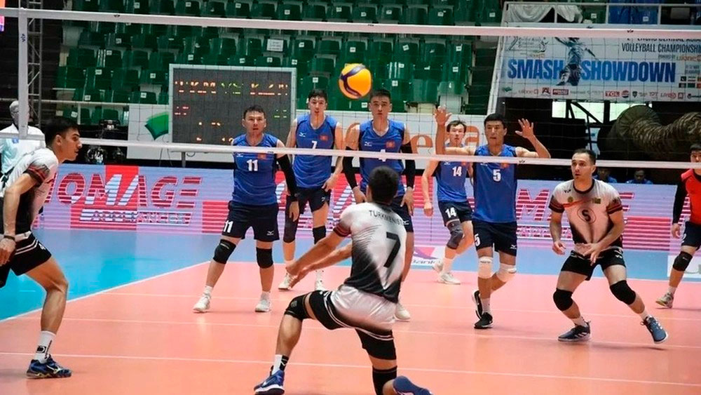 Volleyball players of Turkmenistan defeated the Kyrgyzstan’s team at the Central Asian Nations League