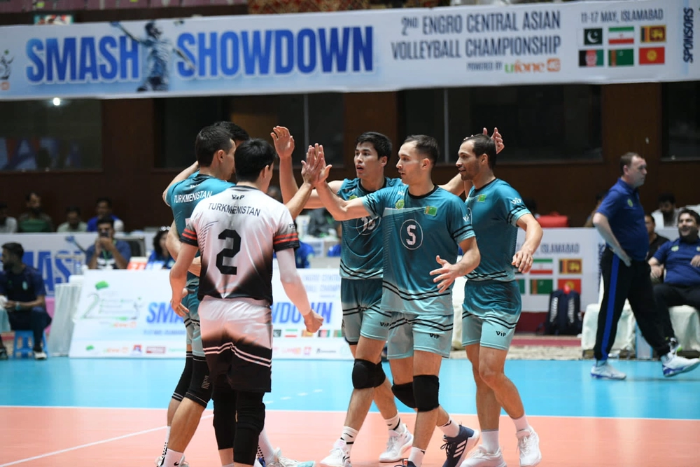 Volleyball players of Turkmenistan reached the final of the League of Nations of Central Asia