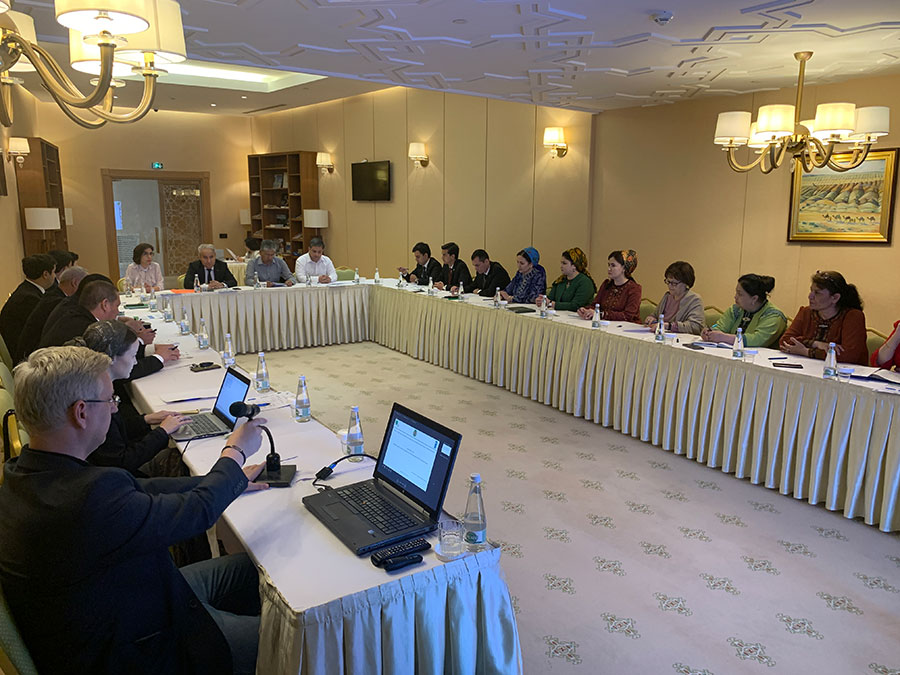 The updated adaptation component of Turkmenistan's NDC has been presented