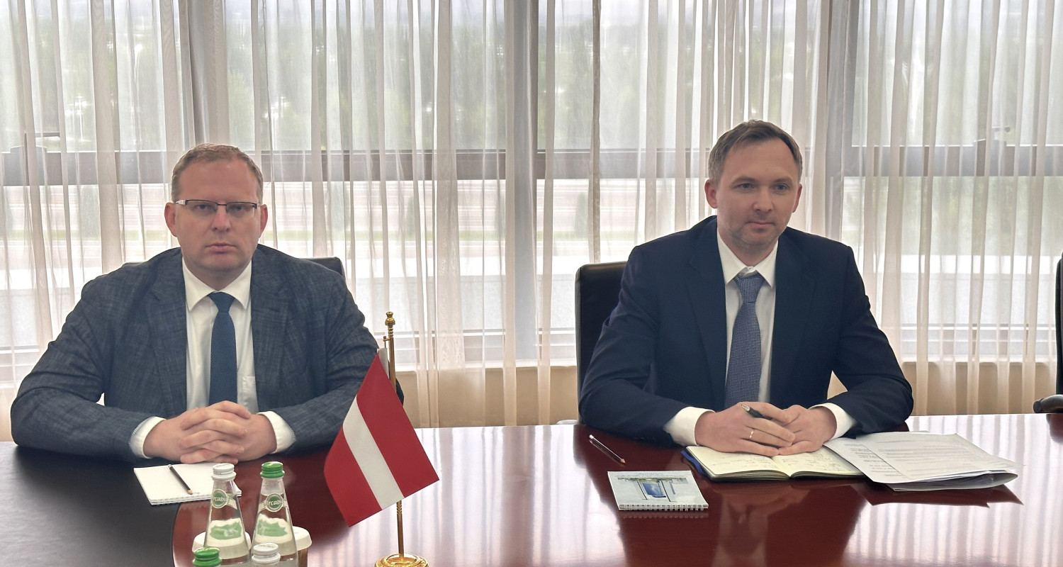 В МИД Туркменистана состоялась встреча с Послом Латвии