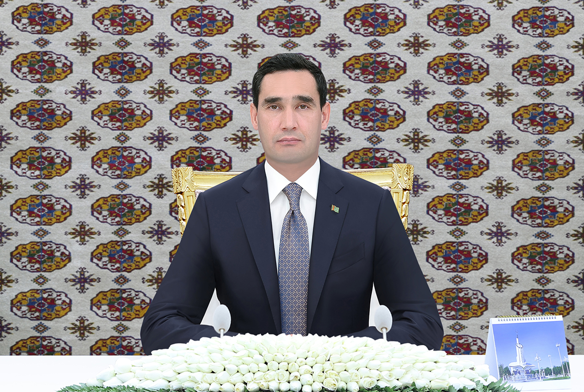 Türkmenistanyň Prezidenti Serdar Berdimuhamedowyň “Bagtyýarlyk” agyz suwuny arassalaýjy desgasynyň açylyş dabarasyndaky çykyşy
