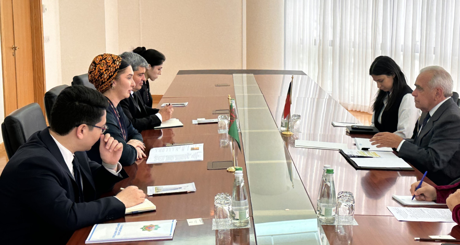 В МИД Туркменистана состоялась встреча со специальным представителем МИД Португалии