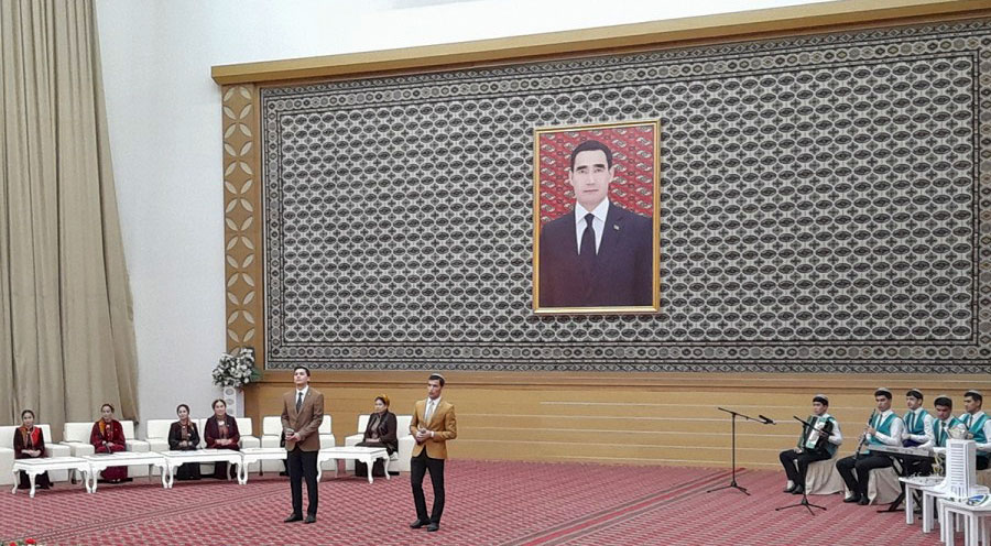 Festive event dedicated to Turkmen Carpet Day and Ashgabat Day