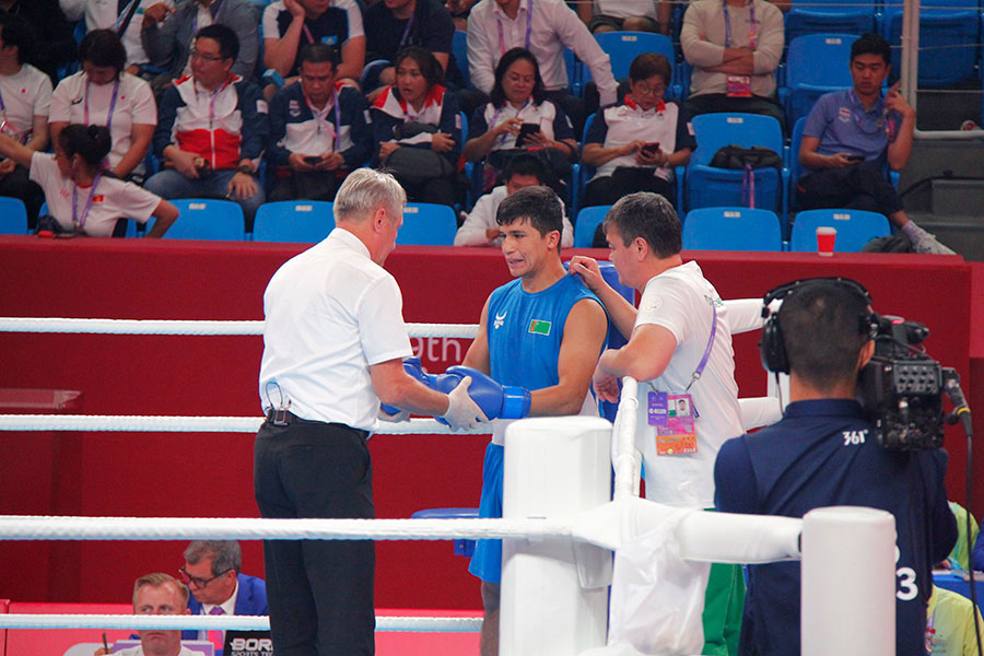 Boxers of Turkmenistan will compete for Olympic tickets at the tournament in Bangkok