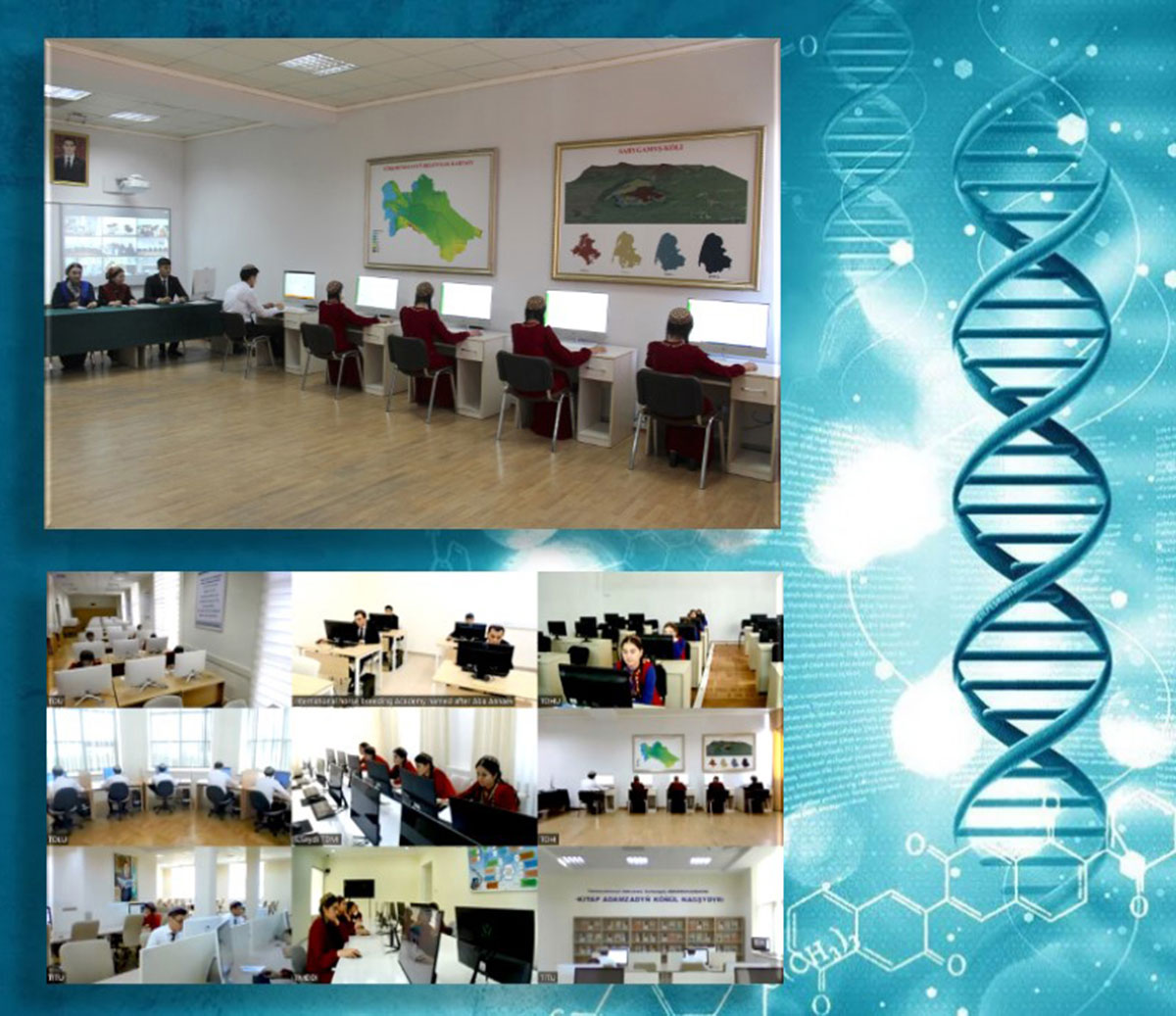 Turkmen Agricultural Institute announced the winners Olympiads in Genetics