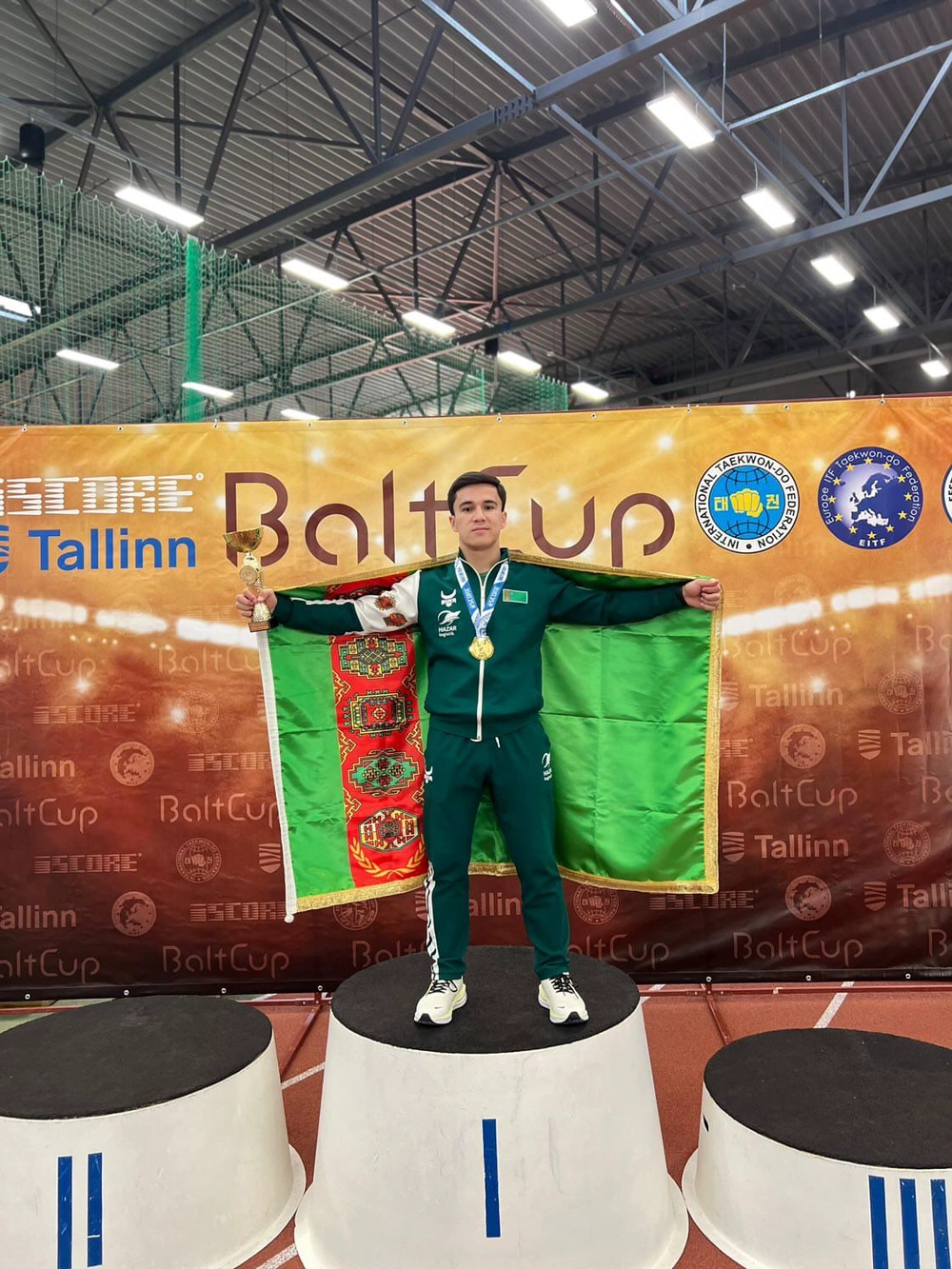 ITF taekwondo masters from Turkmenistan won 37 medals at the international tournament «Balt Cup-2024» in Estonia