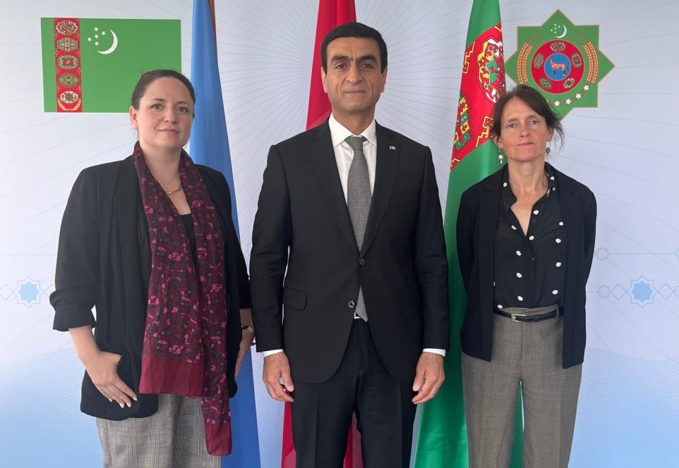Состоялась встреча Постоянного представителя Туркменистана при ЮНОГ с представителями женевского офиса Human Rights Watch