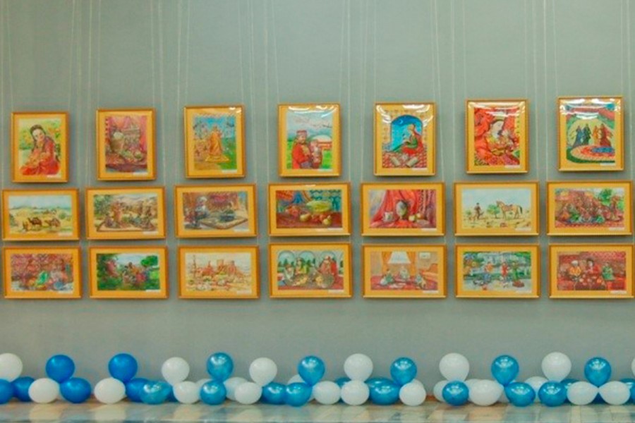 Exhibition of works by young artists