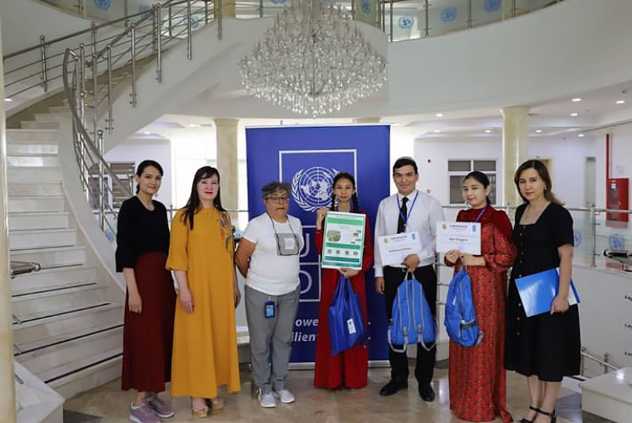 The winners of the UNDP infographic competition "Forests and Innovations" announced