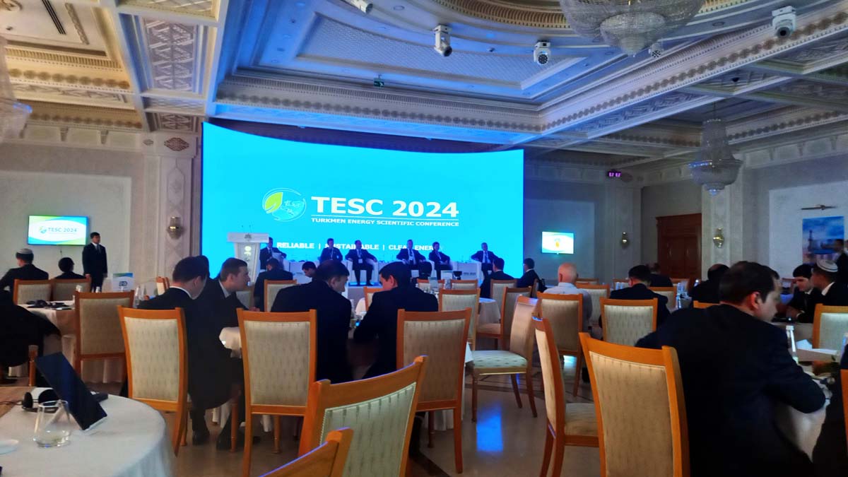 Representative of the State Energy Institute of Turkmenistan spoke at the International Scientific and Practical Conference TESC-2024