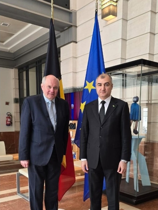 A meeting of the delegation of Turkmenistan took place at the Ministry of Foreign Affairs of Belgium