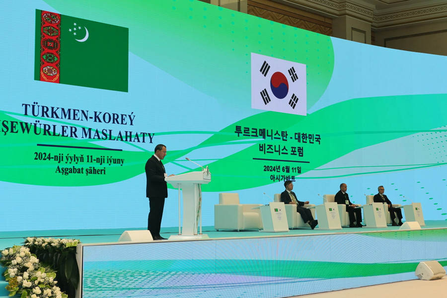 Ashgabat hosts the Turkmen-Korean business forum