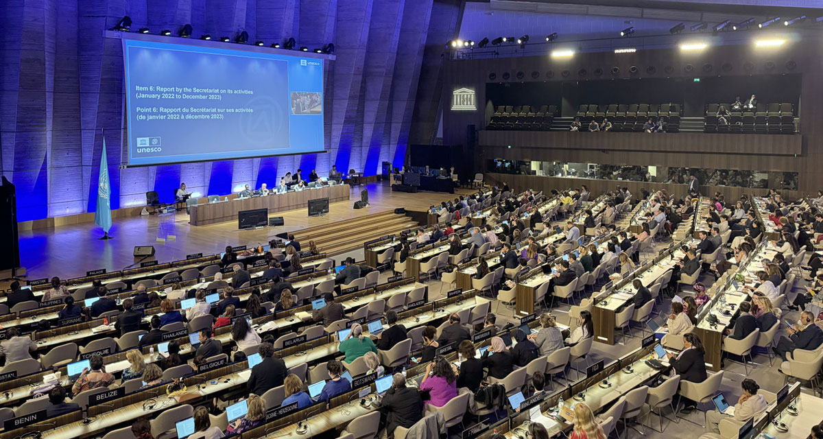 The tenth session of the General Assembly of States Parties to the Convention for the Safeguarding of the Intangible Cultural Heritage is taking place in Paris