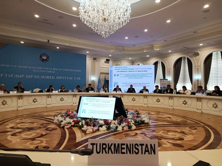 Türkmenistan söwda we ýük daşamagy ýönekeýleşdirmek boýunça halkara maslahata gatnaşdy