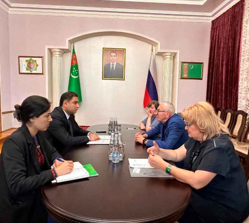 Scientific and educational cooperation between Turkmen and Astrakhan universities