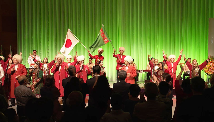 Turkmenistan cultural days were in Japan