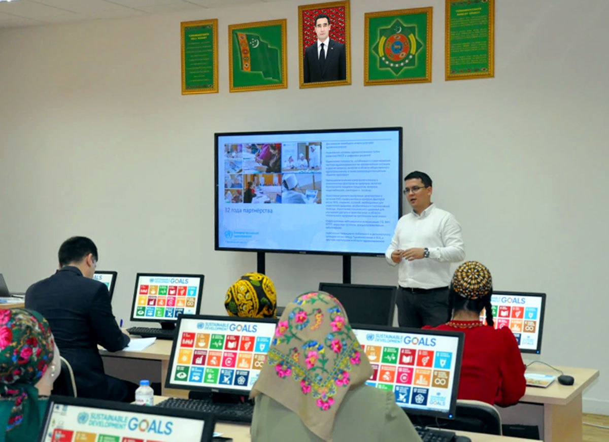 Media representatives of Turkmenistan participated in the training on Sustainable Development Goals