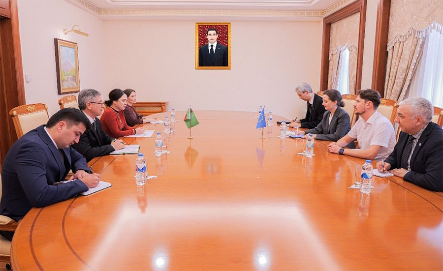 Delegation of the International Trade Centre held a meeting at the State Customs Office of Turkmenistan