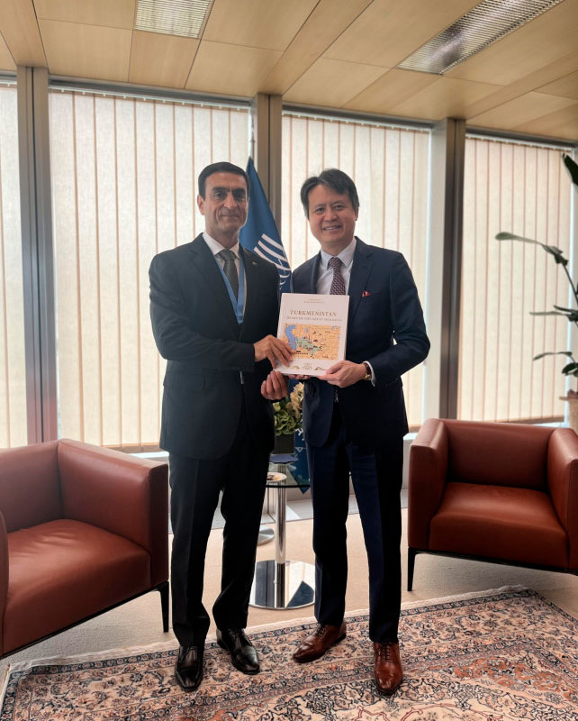 Meeting of the Permanent Representative of Turkmenistan to the UN Office in Geneva (UNOG) with the Director General of WIPO