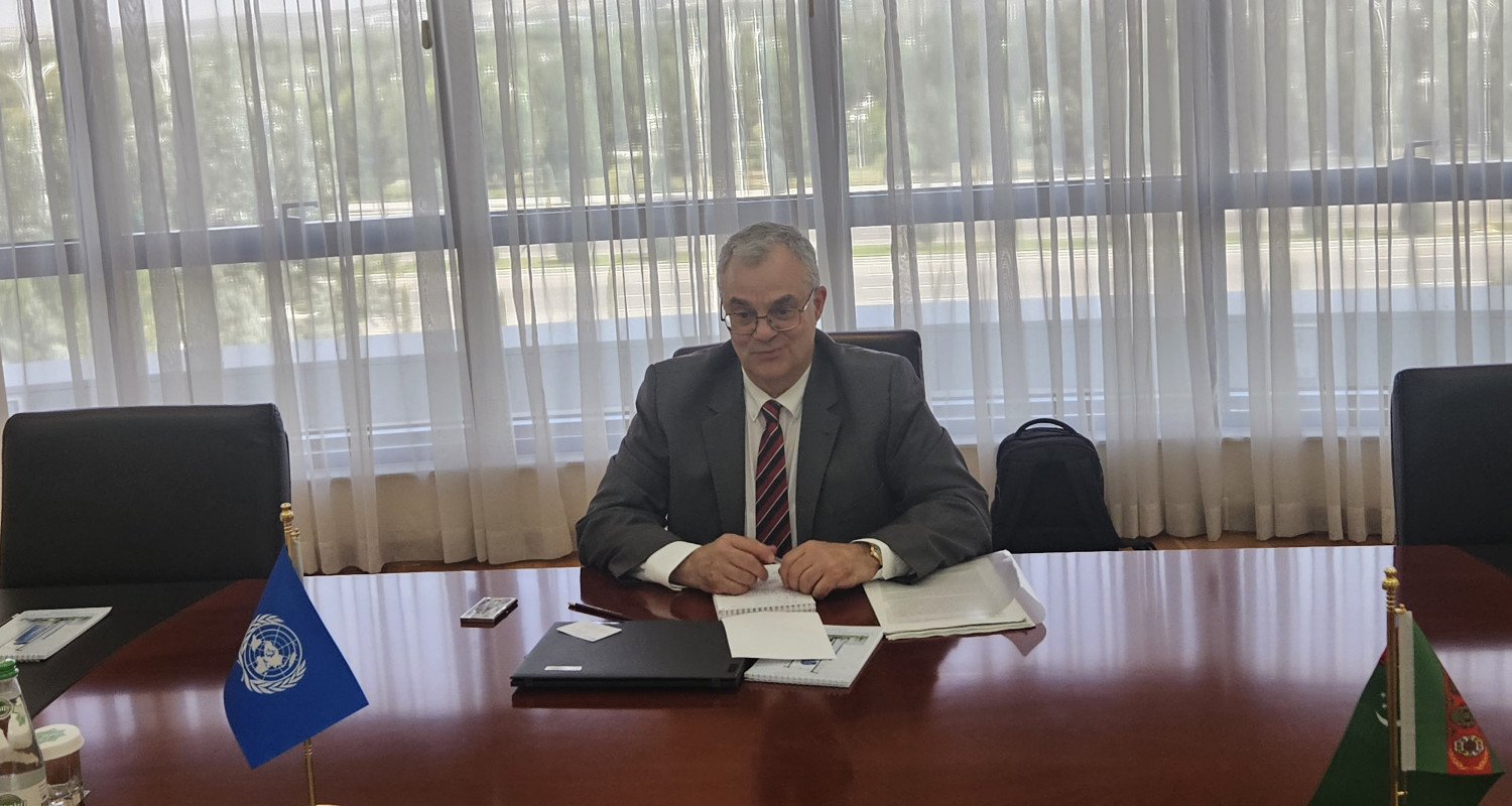 A meeting took place with the UNECE Regional Adviser