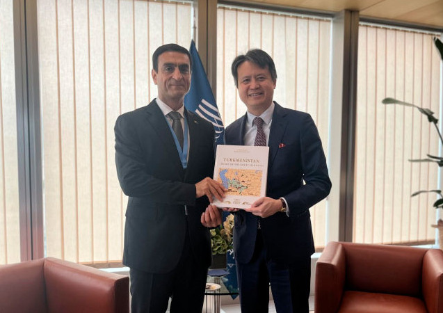 Meeting of the Permanent Representative of Turkmenistan to the UN Office in Geneva (UNOG) with the Director General of WIPO