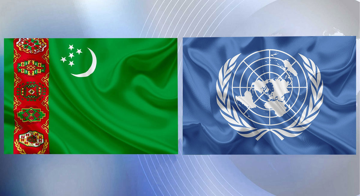 Meeting of the National Leader of the Turkmen people, Chairman of the Halk Maslahaty with the UN Secretary-General
