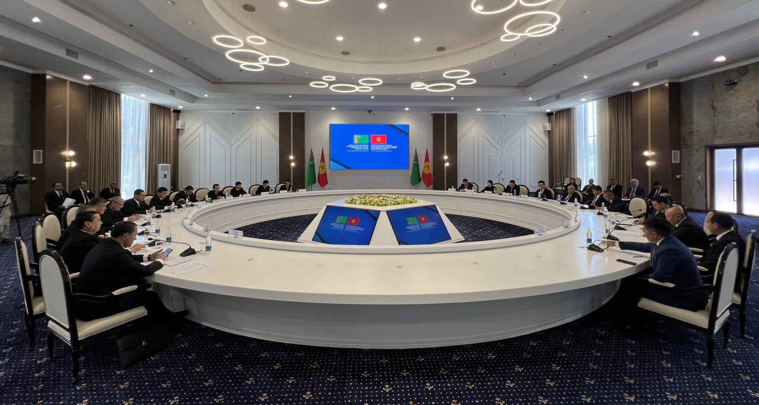 Состоялось шестое заседание Межправительственной туркмено-кыргызской комиссии по торгово-экономическому, научно-техническому и гуманитарному сотрудничеству