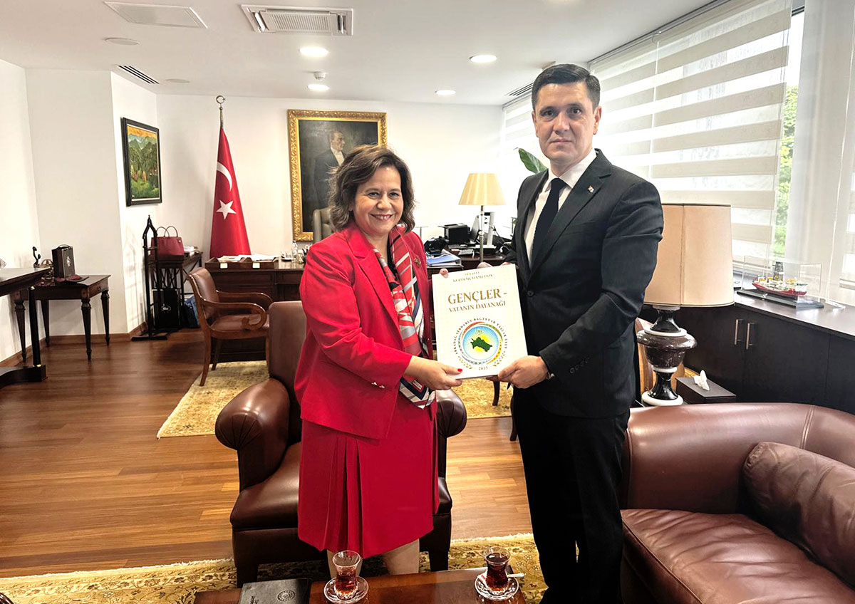 The Ambassador of Turkmenistan met with the Deputy Minister of Foreign Affairs of the Republic of Turkey