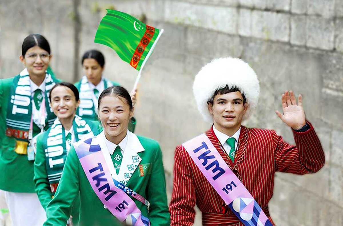 Туркменские спортсмены приняли участие в церемонии открытия Олимпиады-2024 в Париже