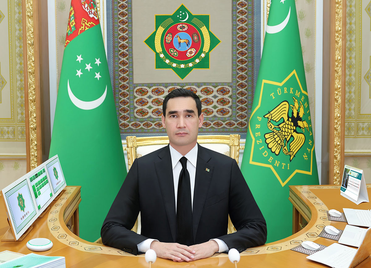 Türkmenistanyň Ministrler Kabinetiniň mejlisi