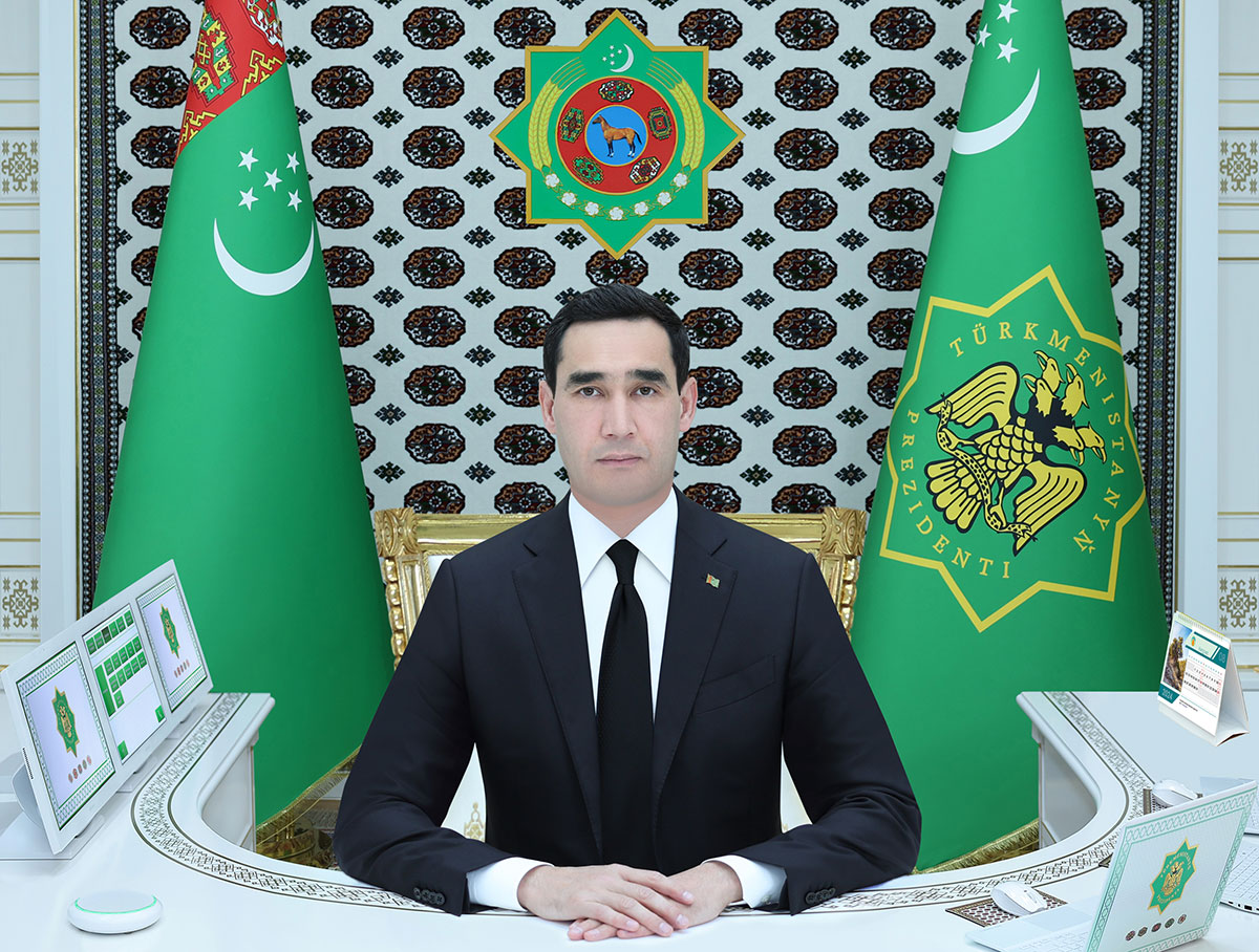 The President of Turkmenistan has begun his next labour vacation