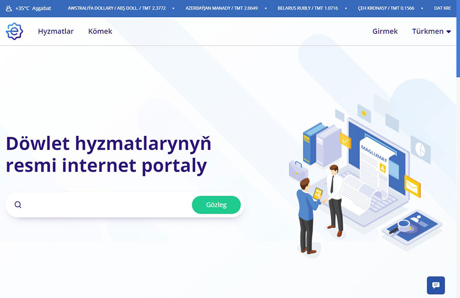 Döwlet hyzmatlarynyň resmi internet portalynda hasaba alynmak üçin 5 sebäp