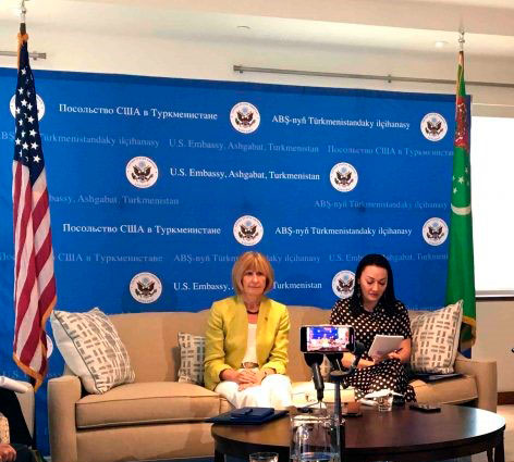 The new US Ambassador to Turkmenistan announced priority areas of work