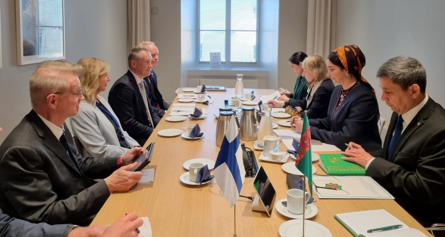 Visit of the Turkmen delegation to Helsinki