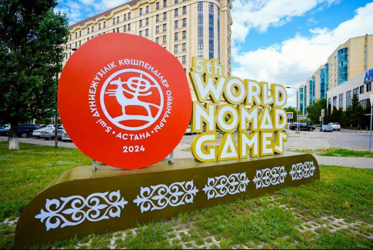 Hero Arkadag Gurbanguly Berdimuhamedov took part in the opening ceremony of the 5th World Nomad Games