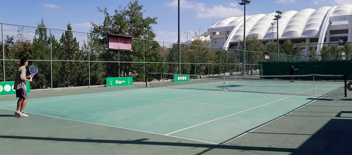 The Turkmenistan Tennis Cup has started