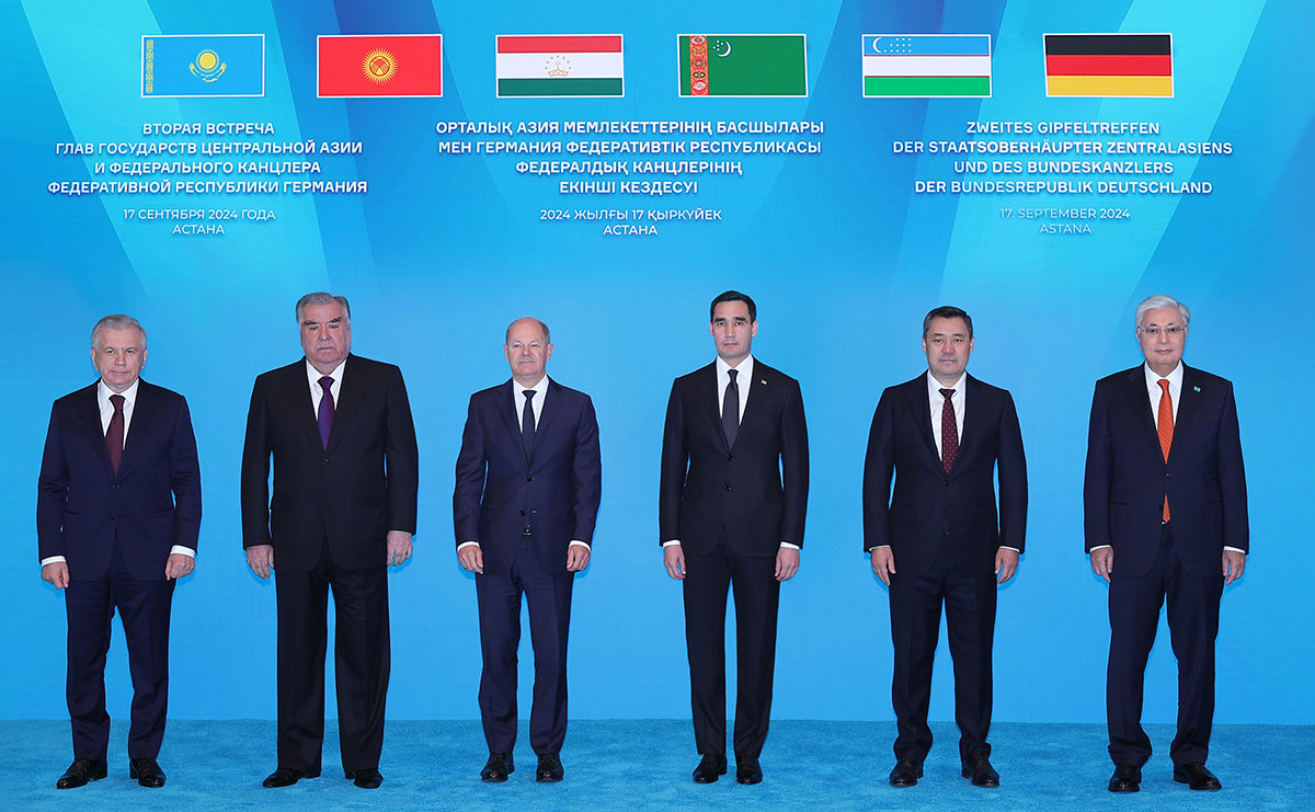 The President of Turkmenistan participated to the high-level meeting in the “Central Asia-Germany” format