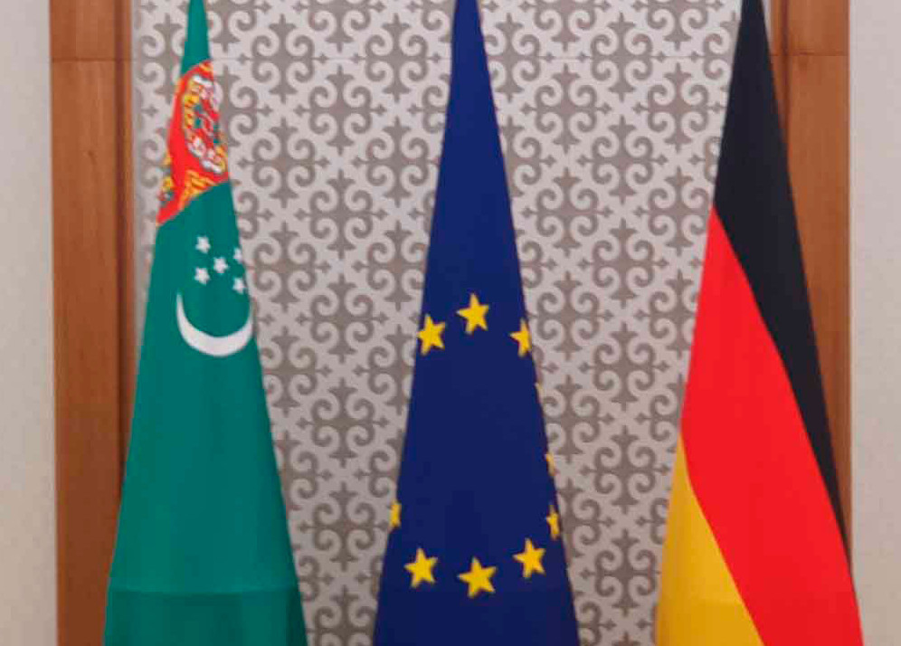 Meeting of the President of Turkmenistan with the Federal Chancellor of Germany