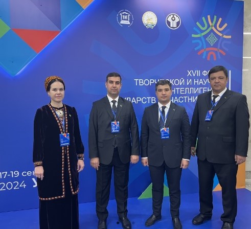 The Turkmen delegation participates in the XVII Forum of Creative and scientific intelligentsia of the CIS