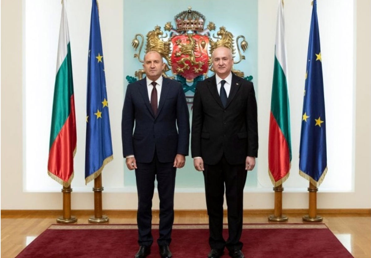 The Ambassador of Turkmenistan presented his credentials to the President of the Republic of Bulgaria