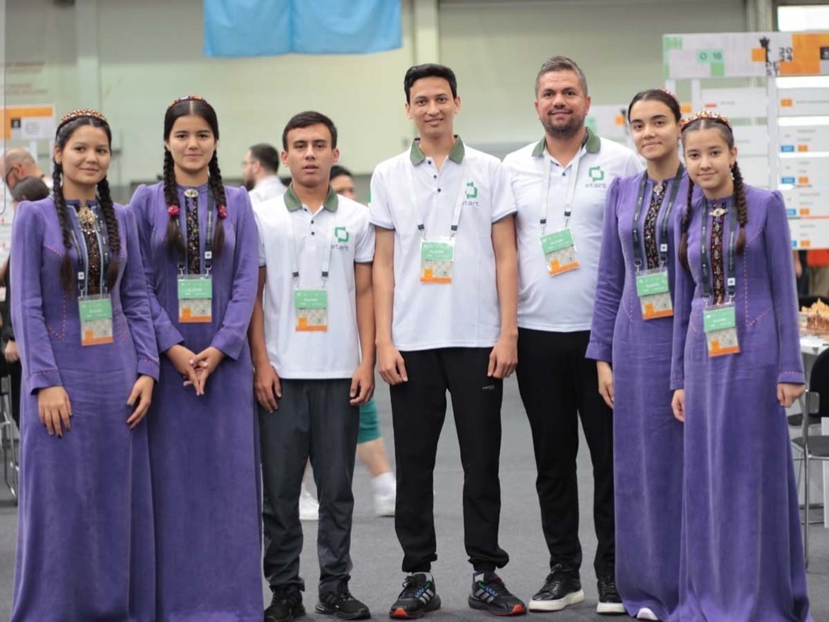 Turkmen chess players defeated the Icelandic team at the World Olympiad in Hungary