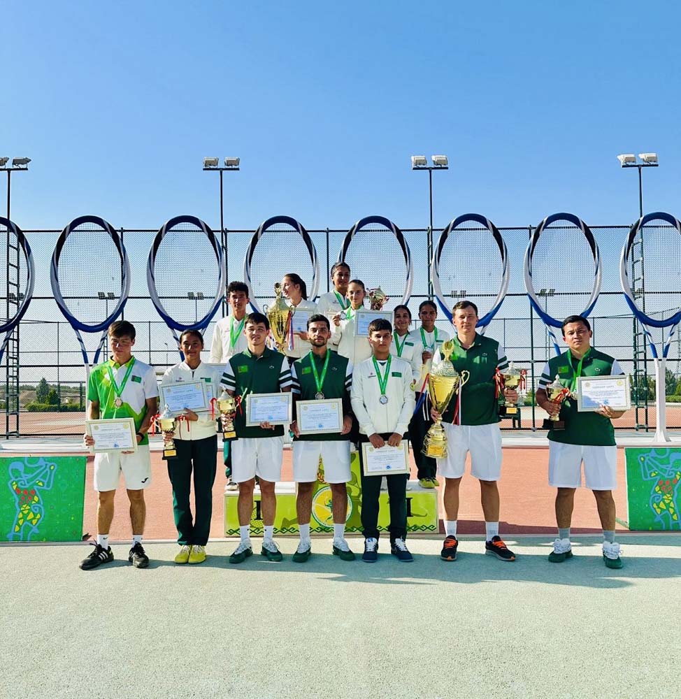 The five-time former champion of Turkmenistan has regained the title of the country's number one tennis player