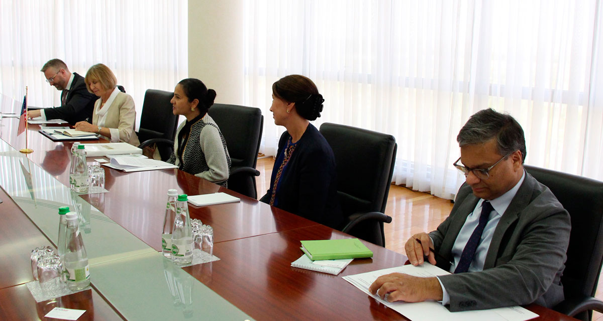 The Ministry of Foreign Affairs of Turkmenistan held a meeting with a USAID delegation