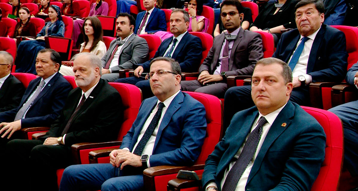 Presentation of the collection of poems of Magtymguly Fragi in Georgian was held the Institute of International Relations of the MFA of Turkmenistan