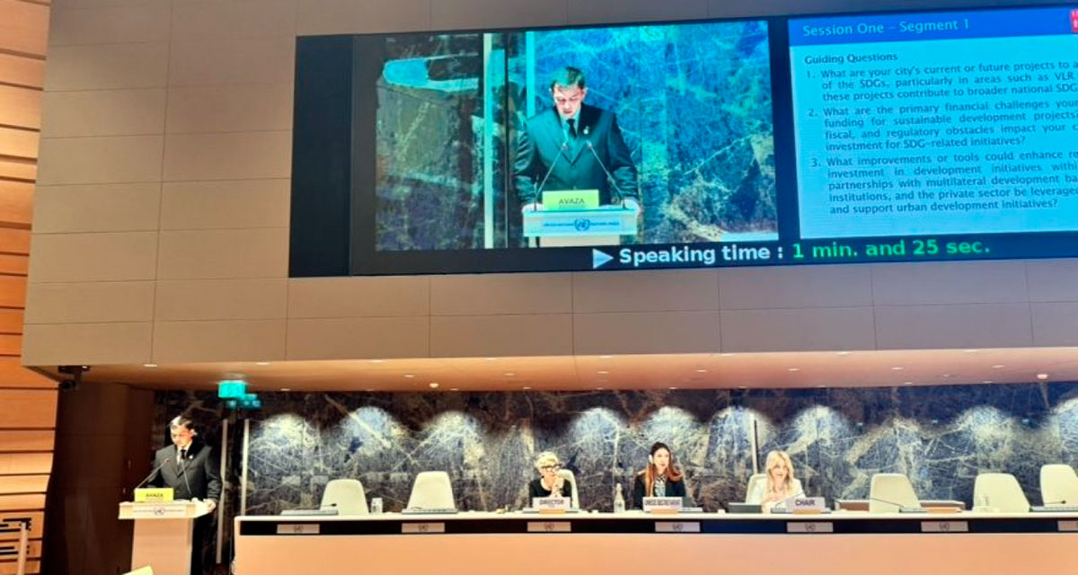 The delegation of Turkmenistan took part in the Summit of Mayors of the «City of the Future» in Geneva