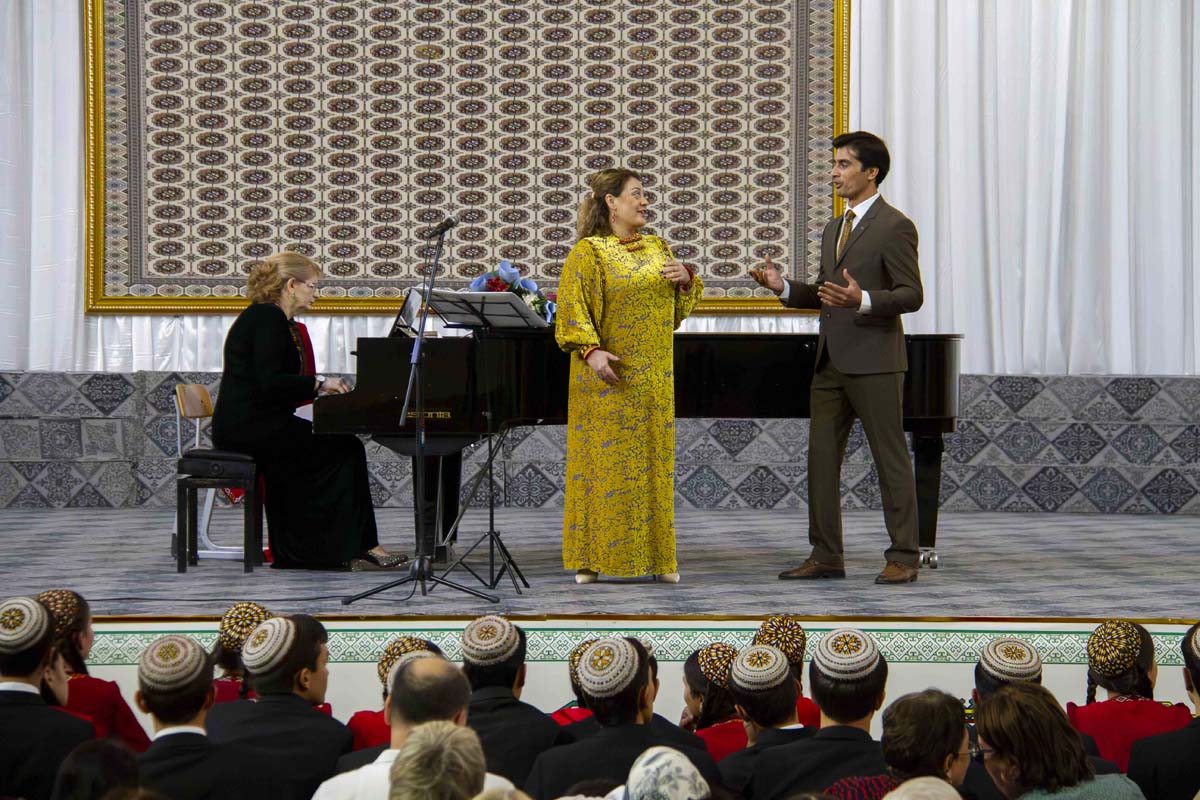 Halkara aýdym-saz gününe bagyşlanan konsert