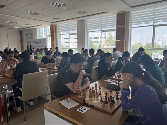 Turkmenistan Chess Federation Cup started