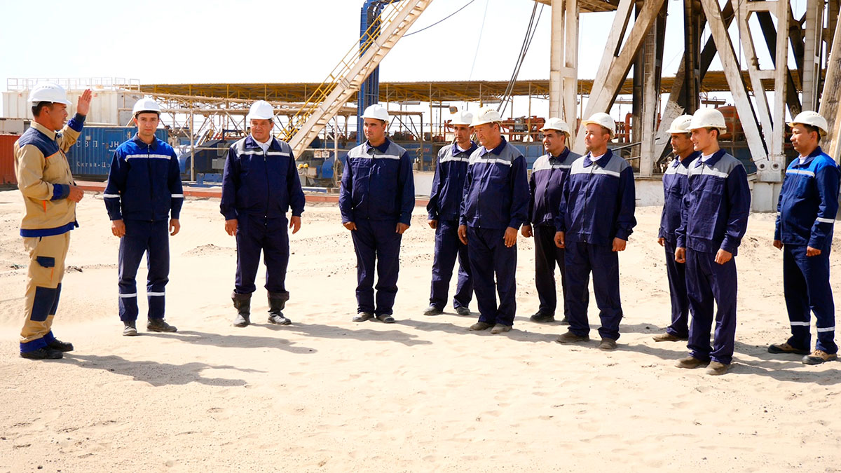 New productive wells put into operation in the Balkan velayat