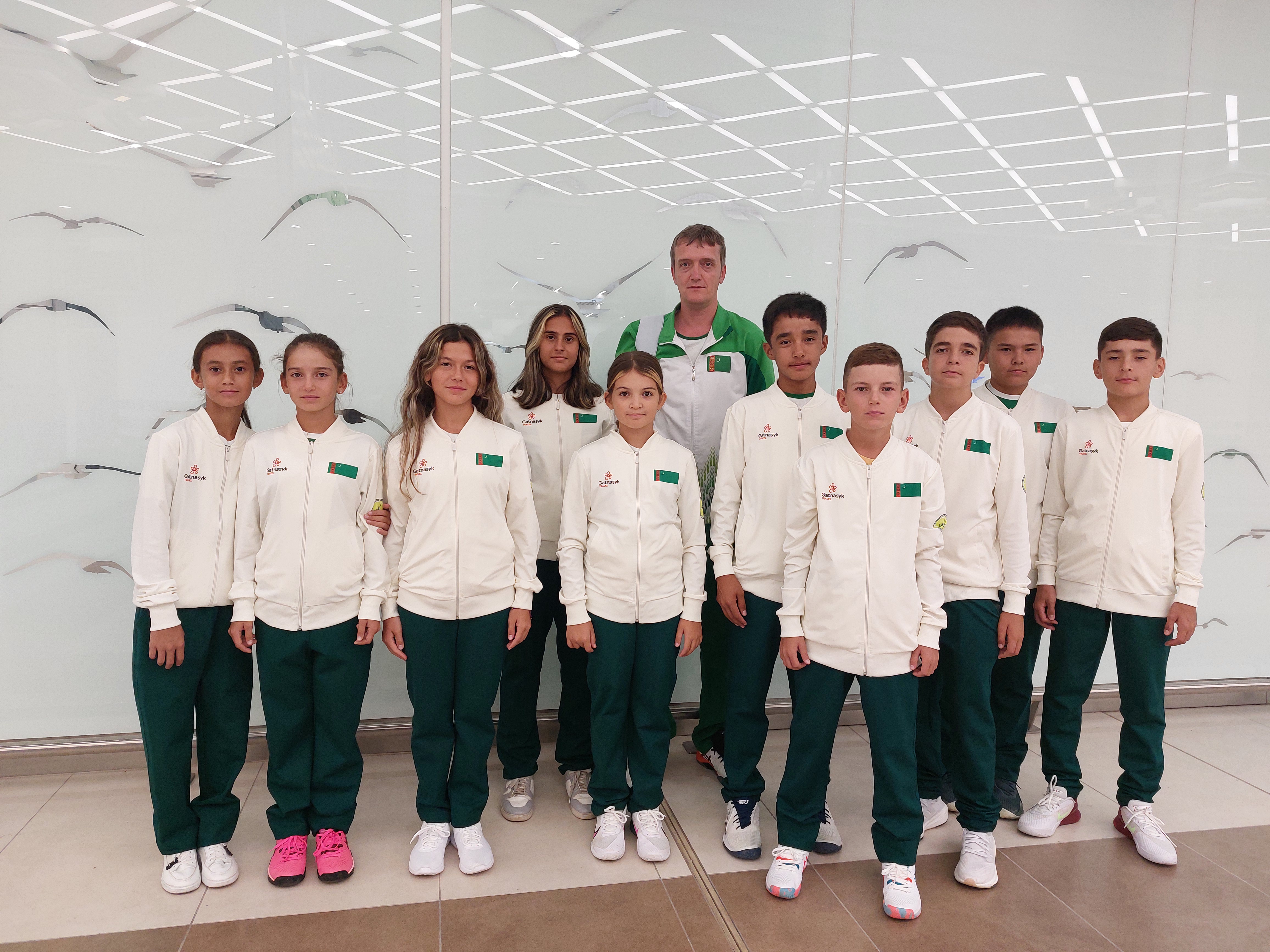 Turkmen tennis players took the entire podium at the junior tournament in Qatar